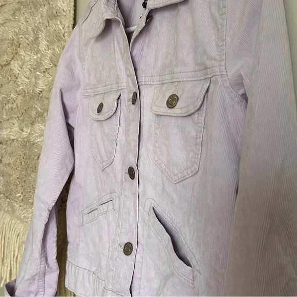 NWT GAP Lavender Corduroy Jacket - Picture 4 of 8